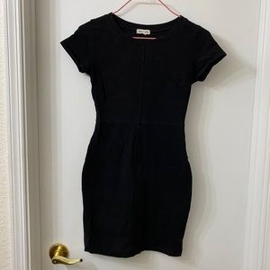 Silence + Noise UO Black Mini Dress